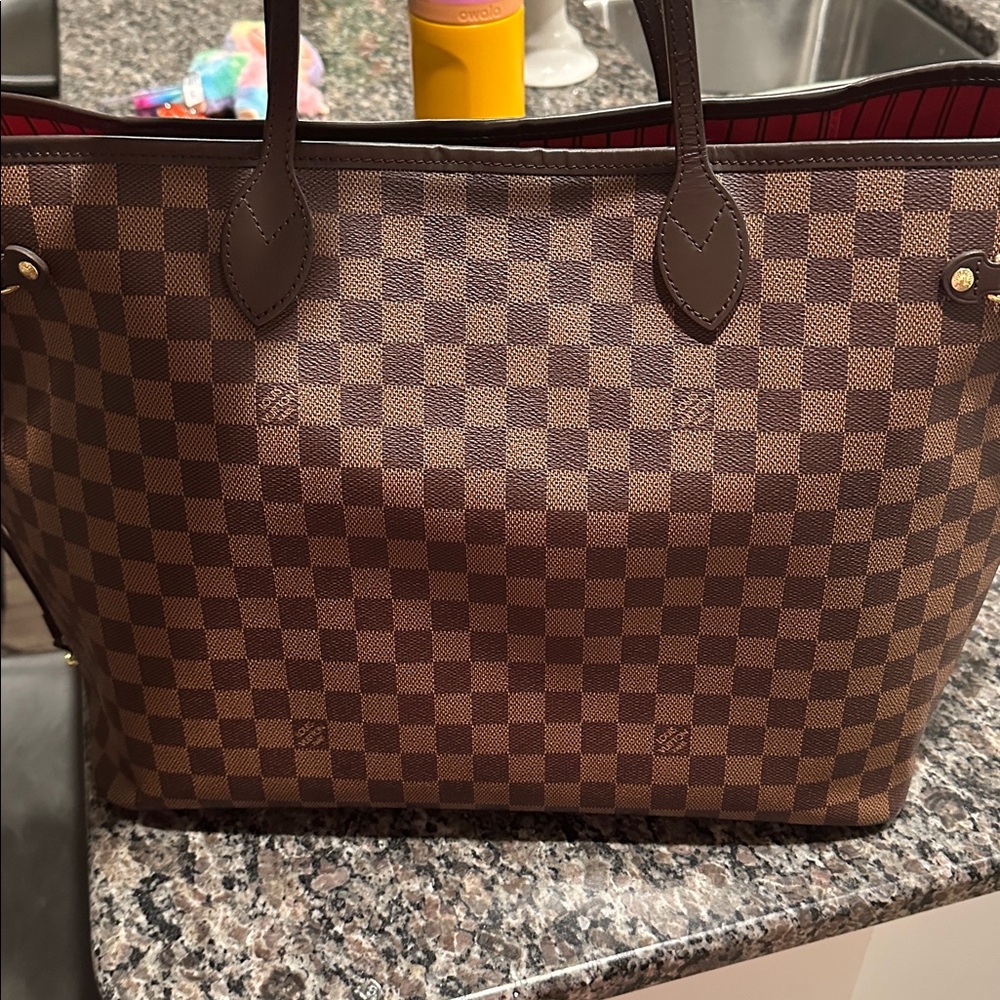 Louis Vuitton Brown Neverfull GM - Picture 8 of 10